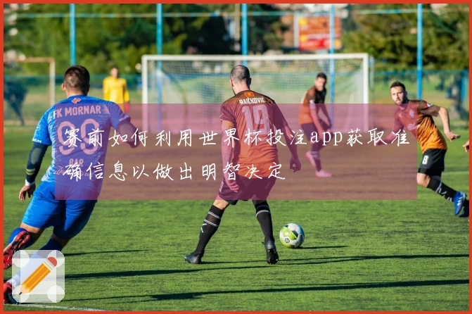 赛前如何利用世界杯投注app获取准确信息以做出明智决定