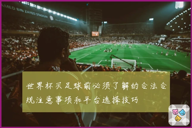 世界杯买足球前必须了解的合法合规注意事项和平台选择技巧
