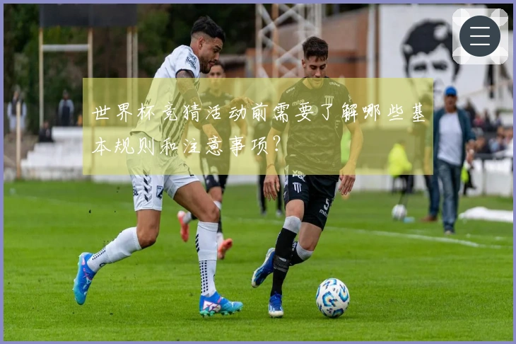 世界杯竞猜活动前需要了解哪些基本规则和注意事项?